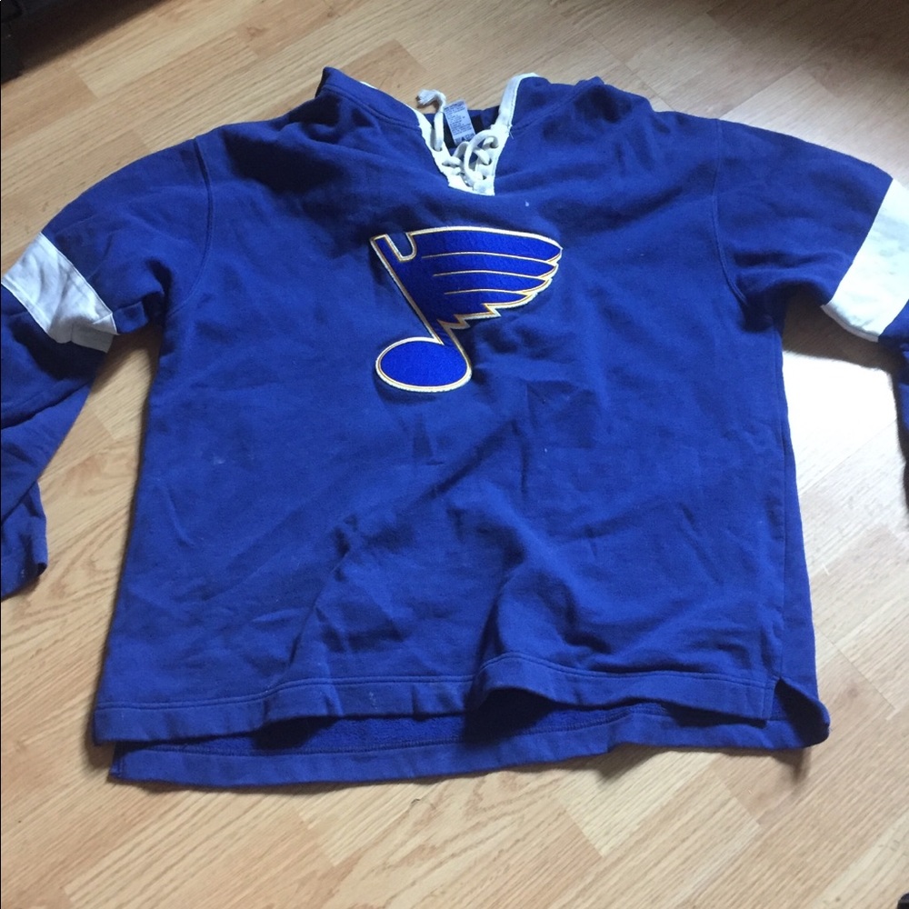 Blues ice hockey hoodie